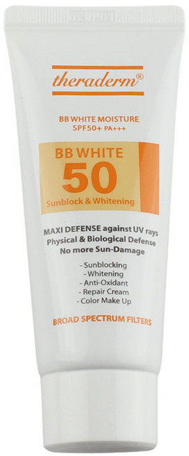 쎄라덤 비비 화이트 모이스처 SPF50+, 40g, 1개