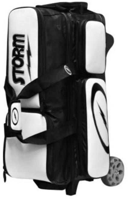 스톰 - 3볼 롤러 볼트 화이트블랙/ 햄머라운드티셔츠포함 / 볼링가방 / 3볼백, 1개