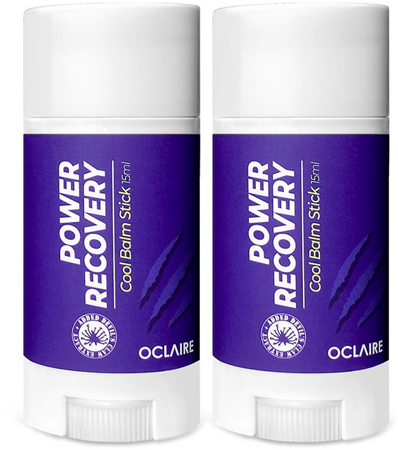 오끌레어 파워리커버리 악마의발톱 쿨밤 스틱, 2개, 15ml