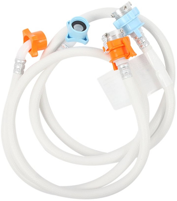 LG 정품 원터치 냉수 온수 1.25m 급수호스 AEM73533102 F1003WC2 F1003WCB F1226WC5Z F1226WC8 F12SJ F12SJW F12WHT, 1개