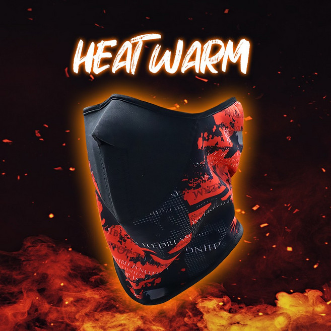 김서림방지 레저 방한 마스크 오토바이 배달 바이크 라이딩 겨울 방한대, KT-003