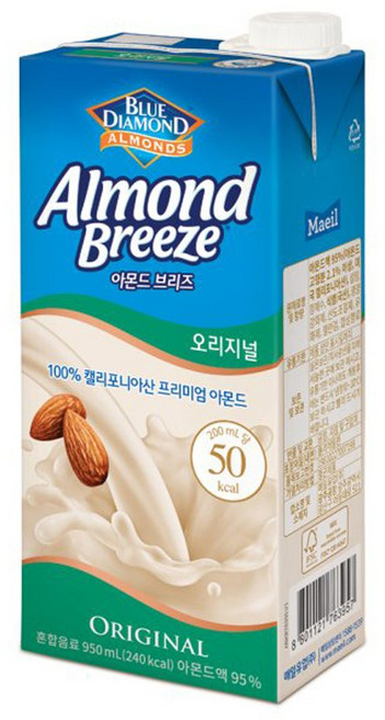 매일 아몬드브리즈 오리지널 950ml, 1개