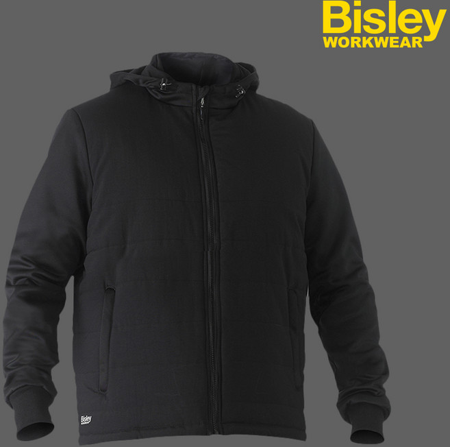 Bisley 비즐리 워크웨어 BJ6844 푸퍼, M (BBLKM), 1개, 블랙