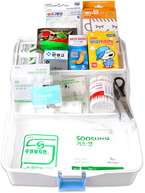 한양 구급함 세트 중형 16종, 1세트