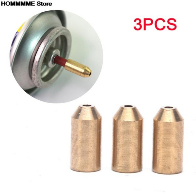 듀폰 라이터용 가스 리필 어댑터 스토브 하이킹 캠핑 야외 실린더 탱크 액세서리 3 개, 한개옵션0