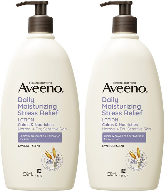 NEW 아비노 스트레스 릴리프 로션, 532ml, 2개