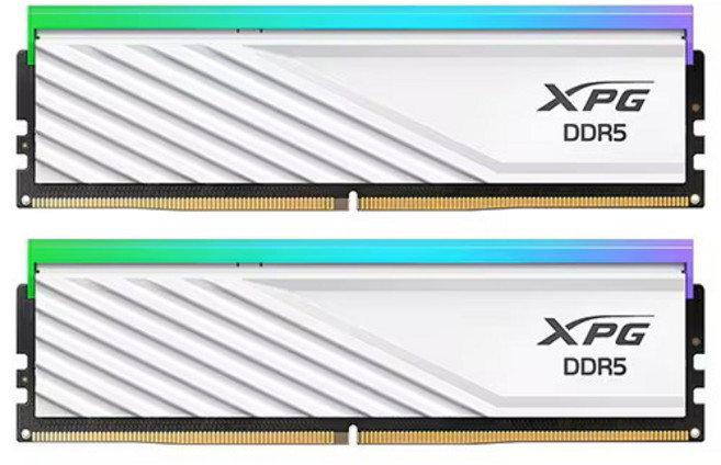 ADATA DDR5-6000 CL36 LANCER BLADE RGB 화이트 패키지 파인인포 (32GB(16Gx2)), 1세트