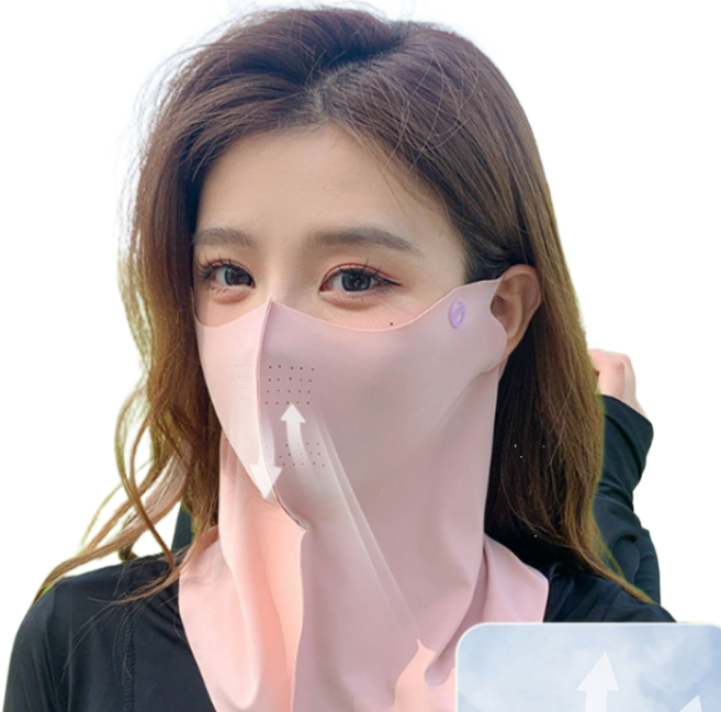 1+1 1세트 2개입 자외선 차단 마스크 숨쉬기 편한 산책 러닝 스포츠 패션 3D 입체 마스크, 핑크+핑크, 1개