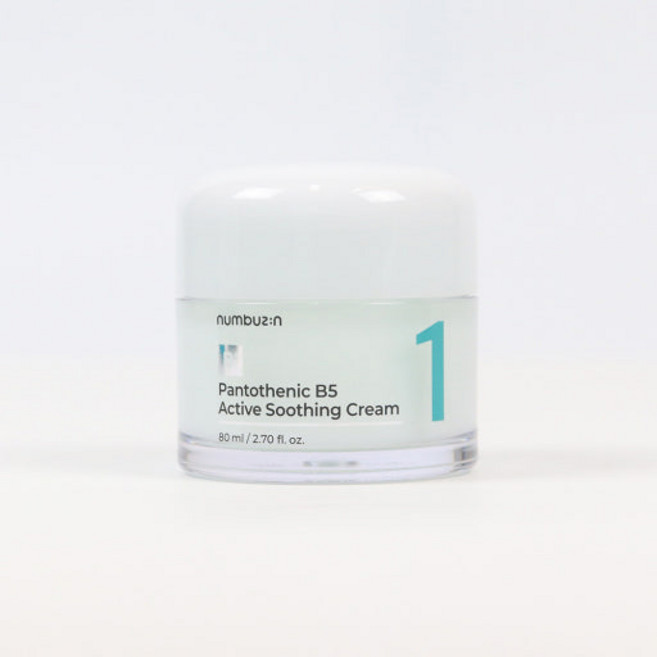 넘버즈인 1번 판토텐산 액티브 수딩크림 80ml+80ml 더블 기획, 80ml, 1개