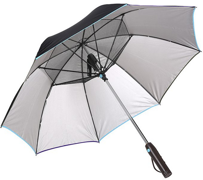 선풍기우산 자외선차단 장우산 팬 골프라운딩