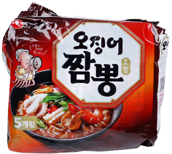 오징어짬뽕124g*5입/농심-10개