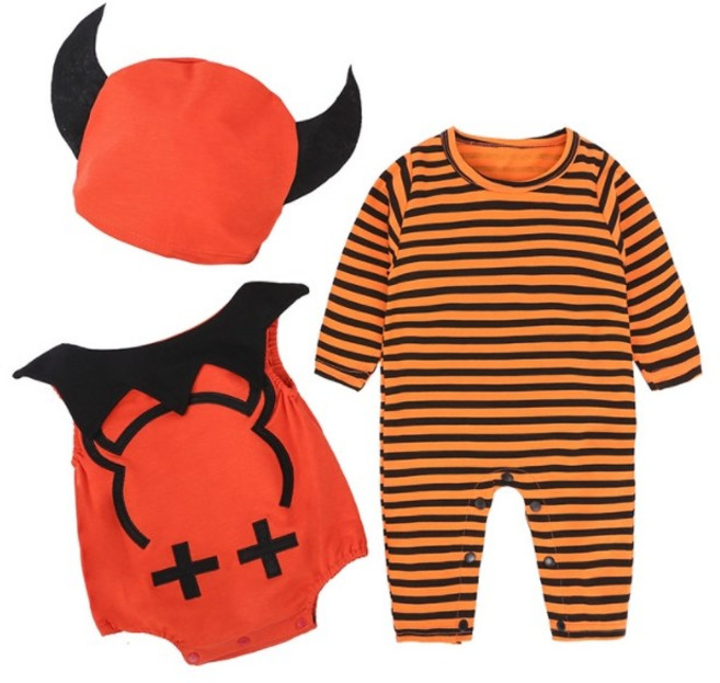 Abby & Babysuit 嬰兒萬聖節造型服裝三件組