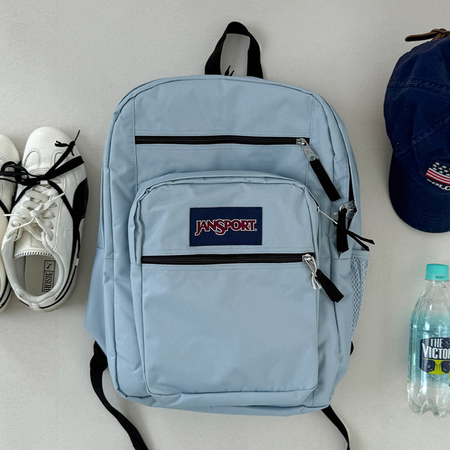 [100%정품] 잔스포츠 남녀공용 백팩 빅 스튜던트 책가방 학생 여행용 학교 가방 JS0A47JK