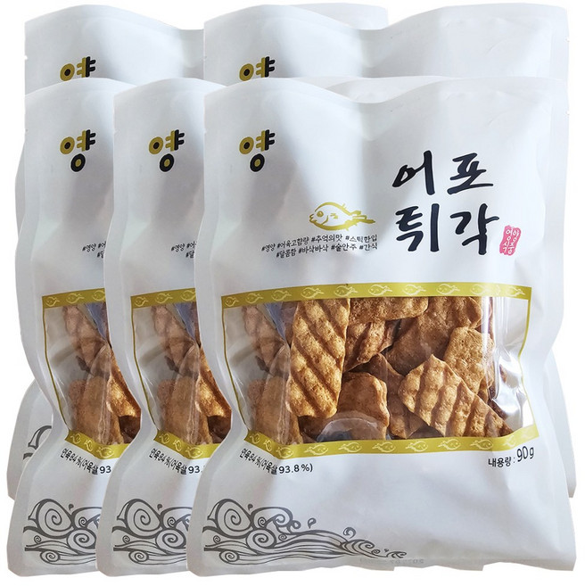 영양 어포튀각 90g, 5개