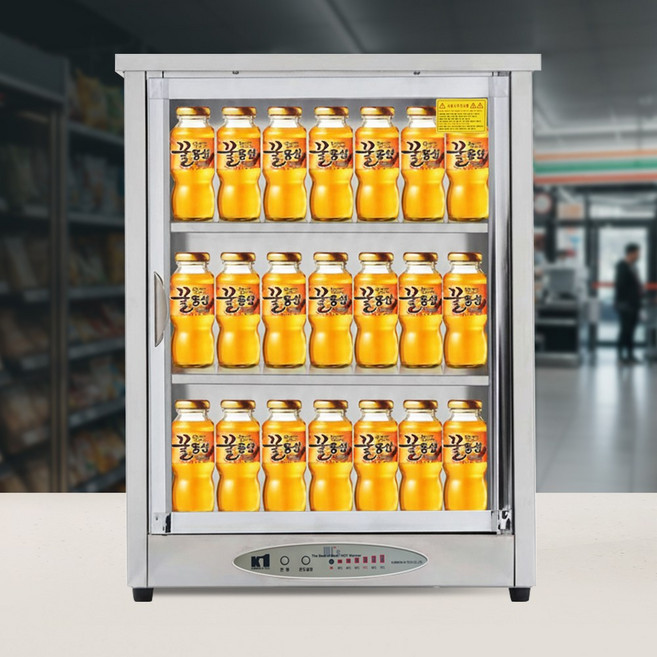 금원하이텍 특수형 스텐 전기온장고 캔워머 KHS-061H 60L, 단품