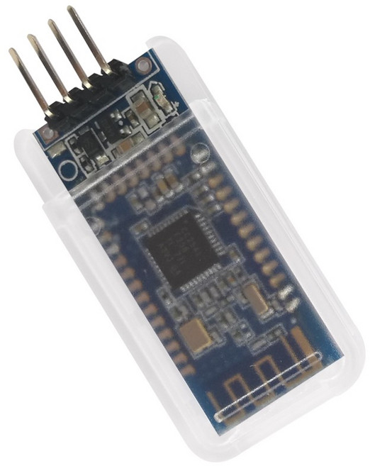 DSD TECH HM-10 블루투스 4.0 BLE iBeacon UART 모듈 4PIN Base Board 포함 Arduino UNO R3 Mega 2560 Nano 용, 1개