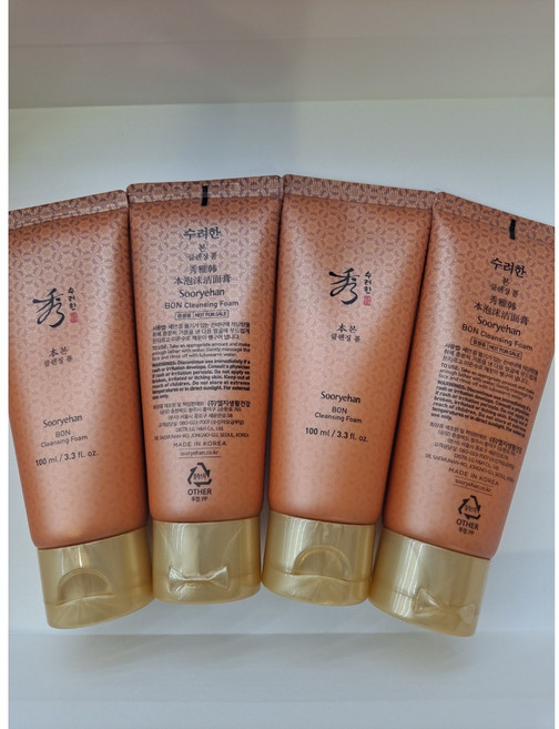 수려한 본 클렌징 폼, 5개, 100ml