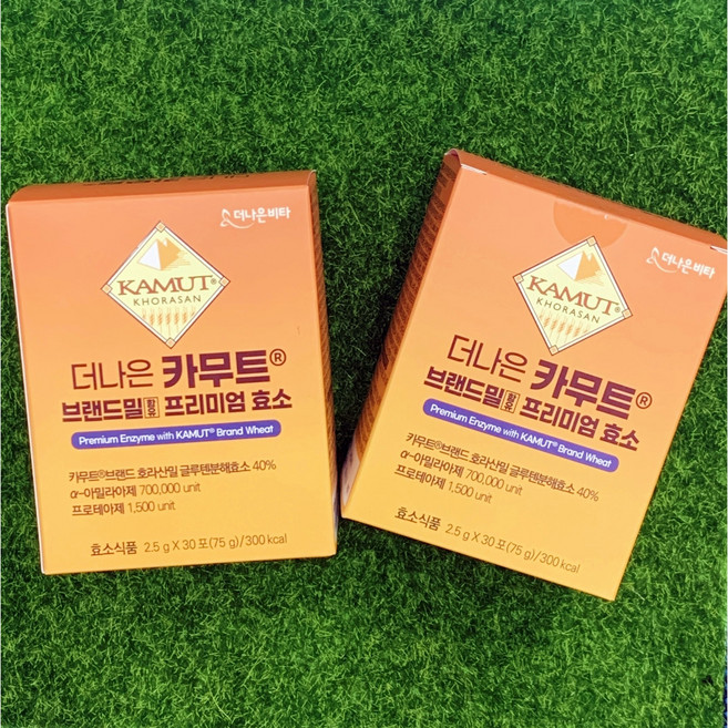 더나은 카무트 브랜드밀 호라산밀 발효 곡물 효소 가루 누룽지맛 0포, 90개, 2.5g