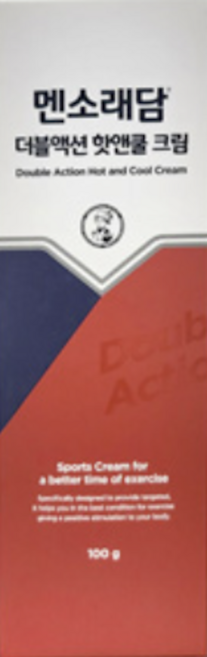 멘소래담 더블액션 핫앤쿨 크림 100g, 5개