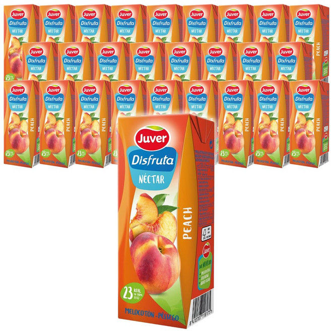 후버 디스프루타 복숭아 피치 주스, 200ml, 30개