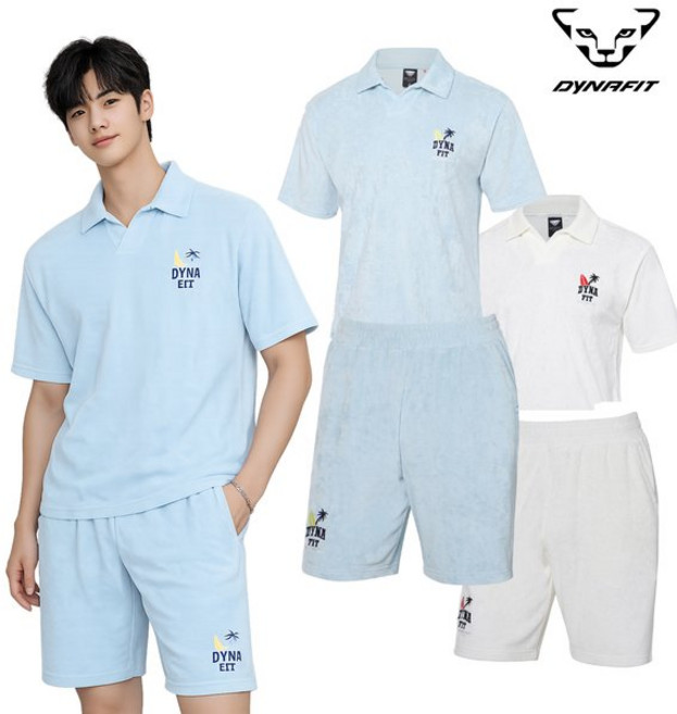 매장정품 DYNAFIT 다이나핏 YUM23216 YUM23374 바카스용 세미오버핏 공용 TERRY(테리) 타올느낌 세트_GNST YUM23216YUM23374 1781455