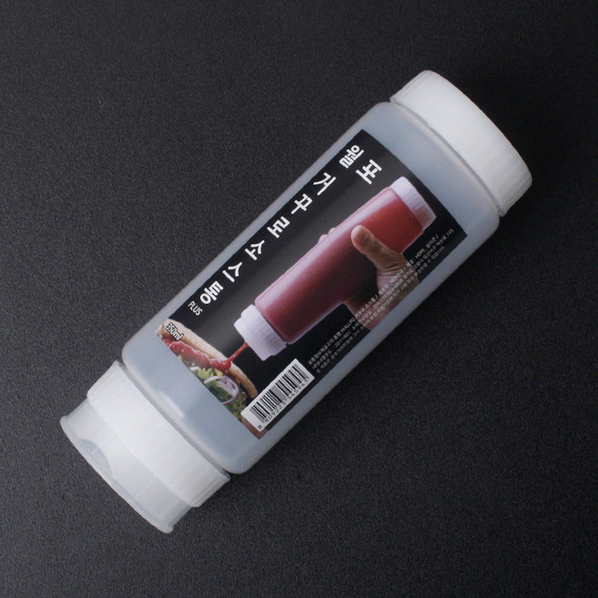 토탈하우스 월포 거꾸로소스통 PLUS (1P) 거꾸로케찹통 프렌차이즈소스병 드리즐 소스통 (3종 1선택), 350ml(1P) (소), 1개