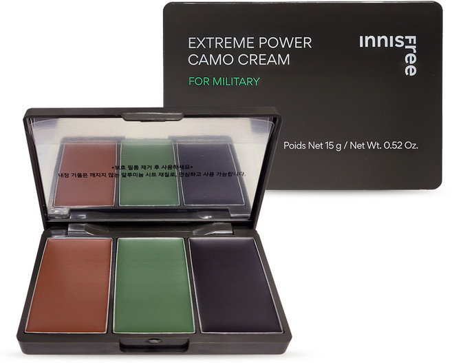 이니스프리 익스트림 파워 위장크림 15g, 3색, 1개