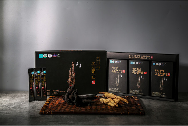 한인의 흑삼진액골드 100%국내산 흑삼 HACCP 인증, 30포, 15g