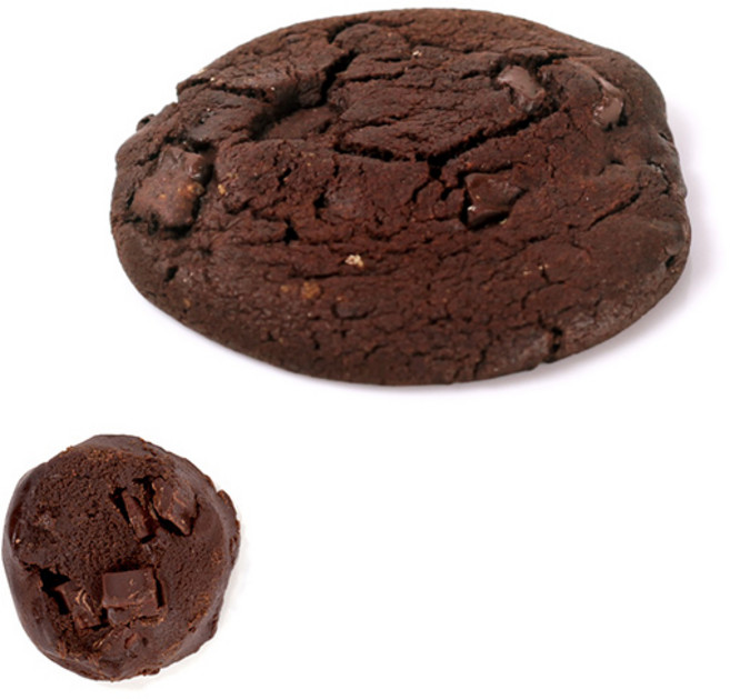 미국산 더블퍼지 쿠키 냉동생지 40gx18개, 더블퍼지쿠키생지 40gx18개, 40g, 18개