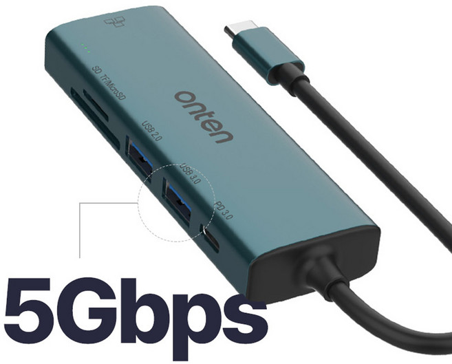 MSI 알파17 C타입 멀티허브 컨버터/USB3.0/카드리더/RJ45, FW975 멀티허브, 1개