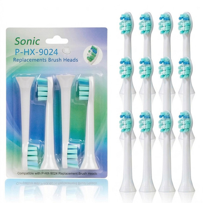 주주미엘 필립스 소닉케어 전동칫솔 호환 리필모 4개입, 4세트, 옵티멀 플라그 디펜스