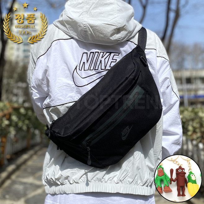국내매장AS 나이키 크로스백 힙색 웨이스트백 운동 가방 메신저백 슬링백 + 사은품양말