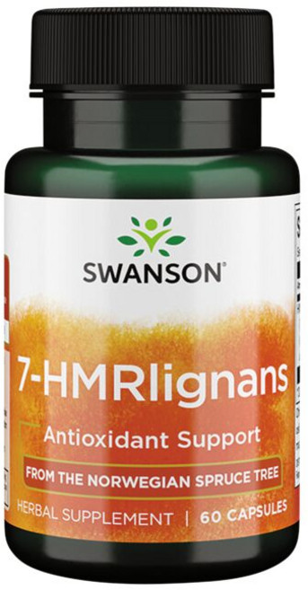스완슨 울트라 7-HMR리그난 40mg 캡슐, 1개, 60정