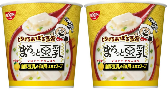 유자 껍질 두유 일본식 오보로두부 즉석수프 17g 6개입, 6개
