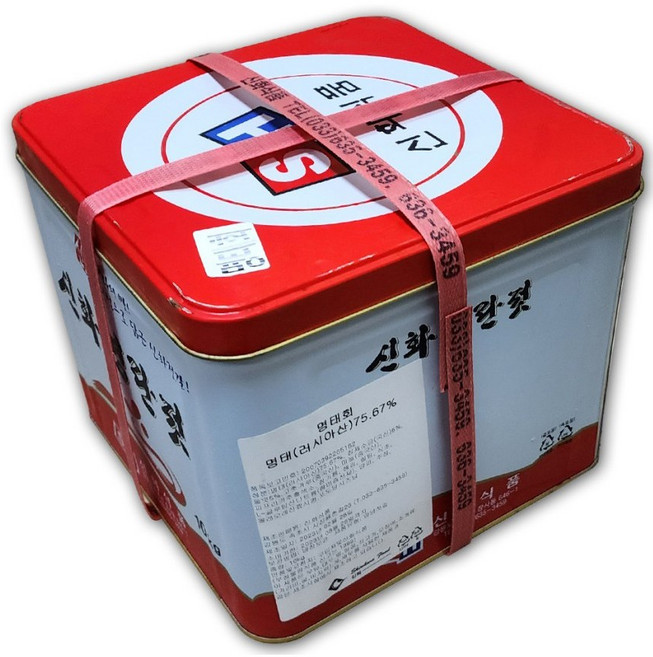 신화식품 명태회무침 (종이박스포장), 1개, 10kg