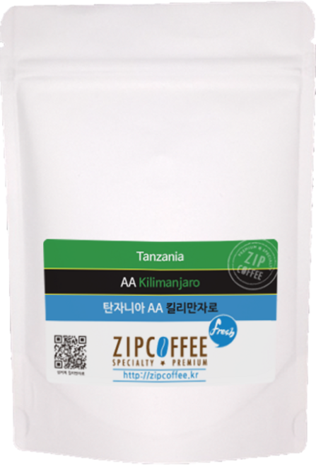 [집커피] 탄자니아 AA 킬리만자로 당일로스팅 원두커피, 1개, 100g, 홀빈(분쇄안함)