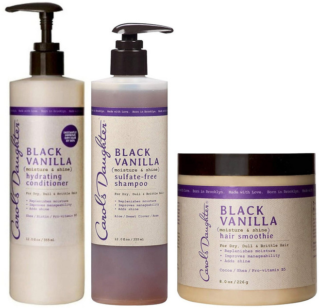 Carol's Daughter 블랙 바닐라 컨디셔너 Sulfate-free 샴푸 대용량 선물용, 1개, 355ml