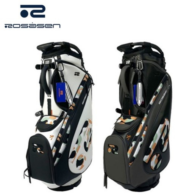 로사센 스포티테크 골프 캐디백 골프가방 RSSB22101, 22101 블랙