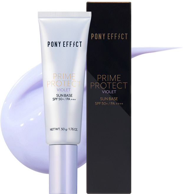 포니이펙트 프라임 프로텍트 바이올렛 선베이스 SPF50+ PA+++, 50g, 1개