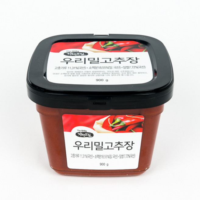 자연드림 우리밀 고추장, 1개, 900g