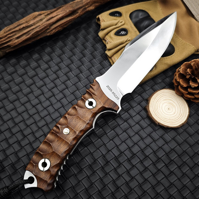 커스텀 핸들 K460 헌팅 나이프 캠핑용 칼 정글도