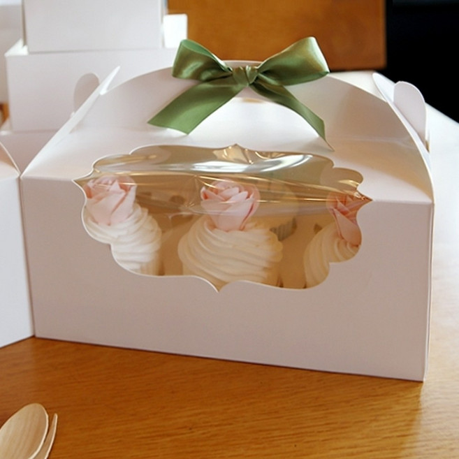 머핀창박스(6구)백색, 백색, 5개