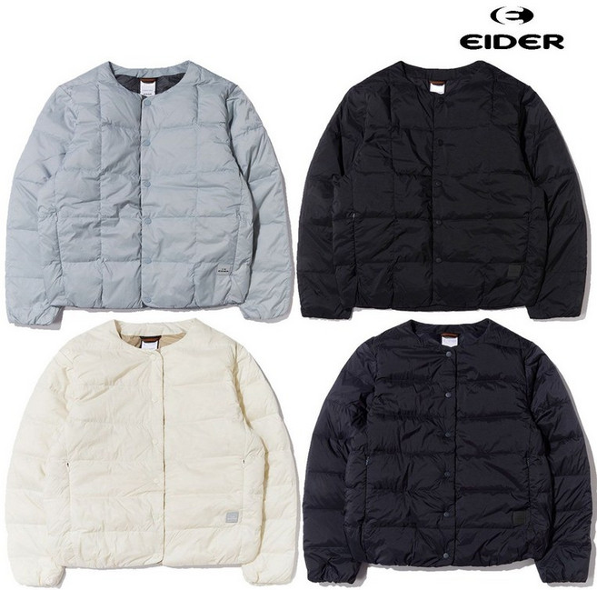 [백화점 정품] 아이더 디테쳐블 남성 여성 구스 슬림다운 (소매탈착시 패딩조끼) DMP23543 DWP23543