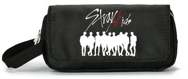 필통 스트레이키즈 학생 문구 대용량 멀티수납 케이스, B사이즈:20x10x5cm