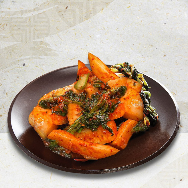 국민쿡 갓담은 전라도 초록무갓김치, 1개, 5kg