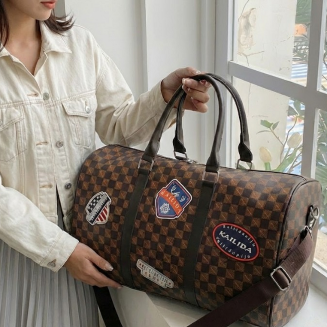 뉴잇지 골프 여행용 헬스 가죽 보스턴백