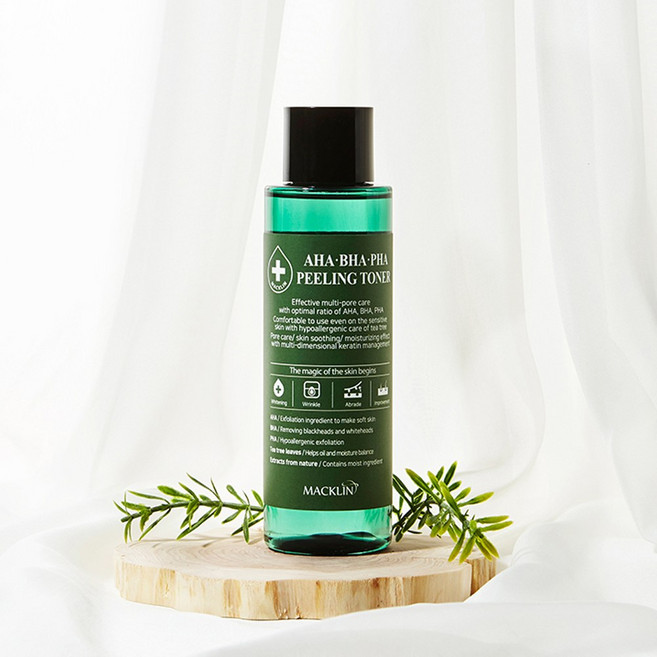 맥클린코스메틱 아하 바하 파하 필링 토너, 150ml, 1개