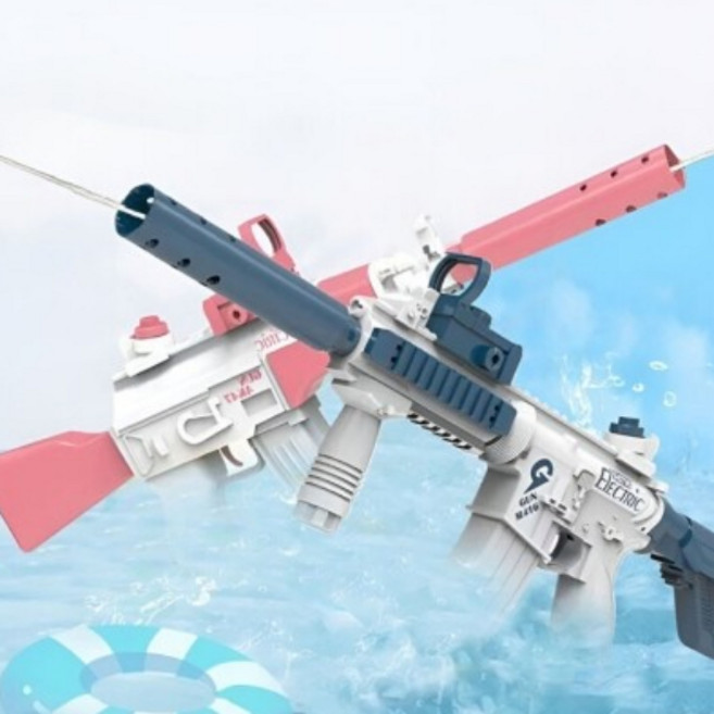 유니쉬 워터건 충전식 전동물총 M416/AK47, 1개