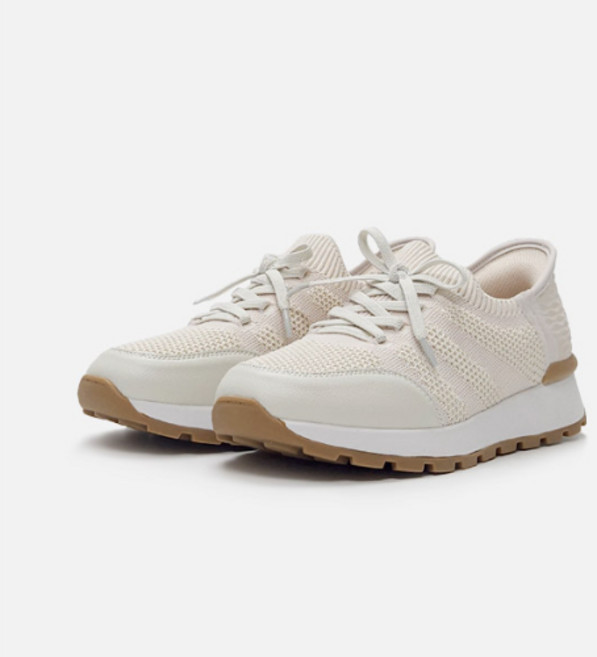 밴딩끈 쿠셔닝 뒤꿈치보호 벗겨짐방지 여성키높이 슬립온 운동화 4cm