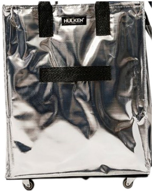 헐켄 HULKEN 롤링 토트백 카트 M, 1개, 실버
